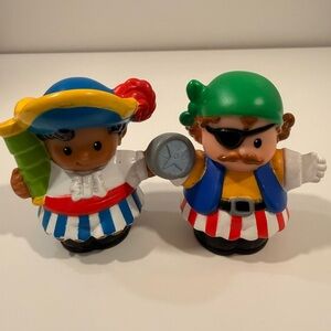 Fisher Price Little People Pirates Lot of 2